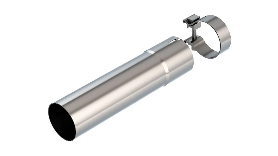 60708 – BORLA Exhaust Pipe Adapter, 3 Inch Inlet Inside Diameter 3 Inch Outlet Outside Diameter 12 Inch Length T-304 ...